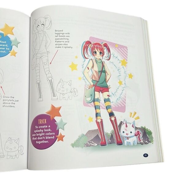 The Master Guide to Drawing Anime Book Tips & Tricks Christopher Hart Paperback - Picture 14 of 16